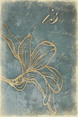 is Black Ornate Wood Framed Art Print with Double Matting by Grey, Jace