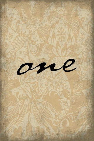 RED_one Black Ornate Wood Framed Art Print with Double Matting by Grey, Jace