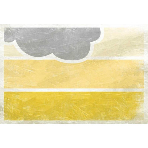 Pattern1 Stag White Modern Wood Framed Art Print by Grey, Jace