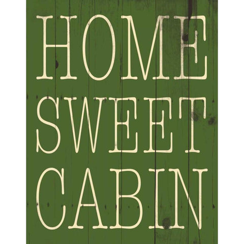 Cabin Black Modern Wood Framed Art Print by Grey, Jace
