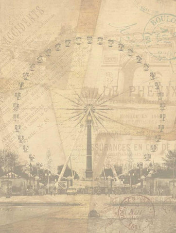 European Black Ornate Wood Framed Art Print with Double Matting by Grey, Jace