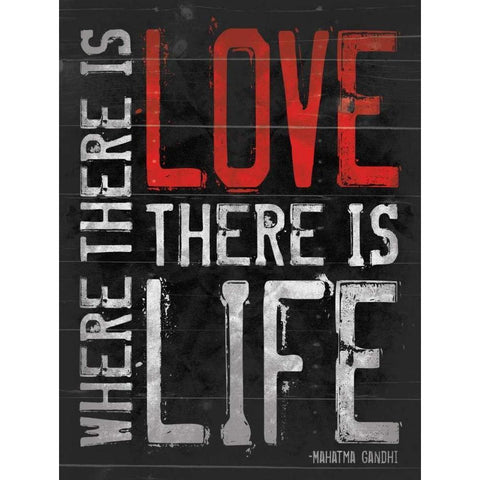 Love Life Gold Ornate Wood Framed Art Print with Double Matting by Grey, Jace
