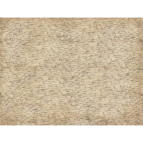 Cream text Gold Ornate Wood Framed Art Print with Double Matting by Grey, Jace