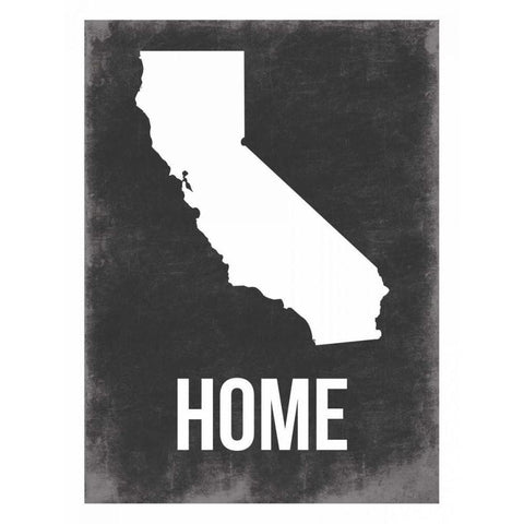 Cali Home White Modern Wood Framed Art Print by Grey, Jace