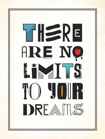 No Limits White Modern Wood Framed Art Print with Double Matting by Grey, Jace