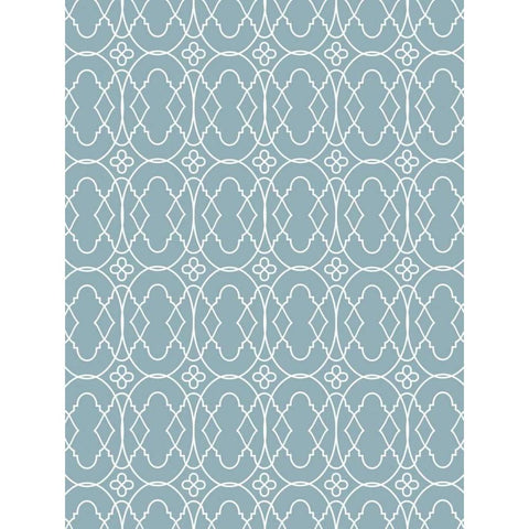 Simple pattern White Modern Wood Framed Art Print by Grey, Jace