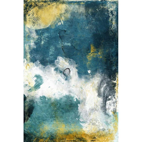 Cosmic Graffiti White Modern Wood Framed Art Print by Grey, Jace