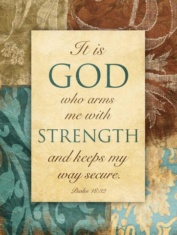 God Arms Black Ornate Wood Framed Art Print with Double Matting by Grey, Jace