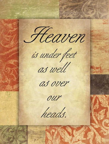 Heaven Spice Patch Black Ornate Wood Framed Art Print with Double Matting by Grey, Jace