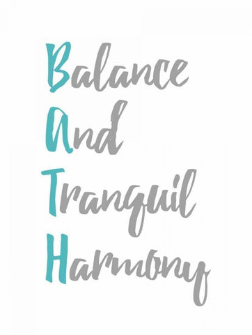 BATH Black Ornate Wood Framed Art Print with Double Matting by Grey, Jace