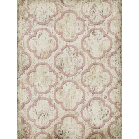 Antique Rose Wall Mate White Modern Wood Framed Art Print by Grey, Jace