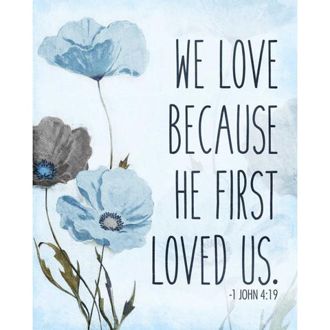 We Love Gold Ornate Wood Framed Art Print with Double Matting by Grey, Jace