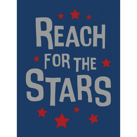 Reach For The Stars Gold Ornate Wood Framed Art Print with Double Matting by Grey, Jace
