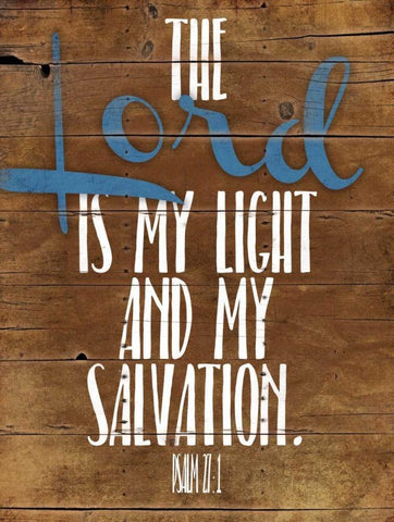Lord Salvation White Modern Wood Framed Art Print with Double Matting by Grey, Jace