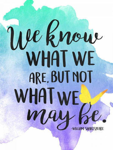What We Are White Modern Wood Framed Art Print with Double Matting by Grey, Jace