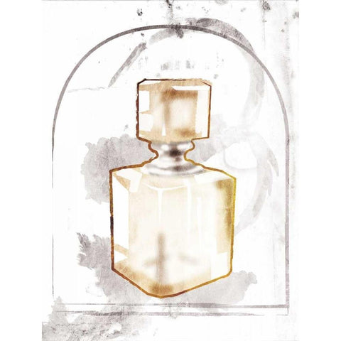 Perfume Arch Black Modern Wood Framed Art Print with Double Matting by Grey, Jace