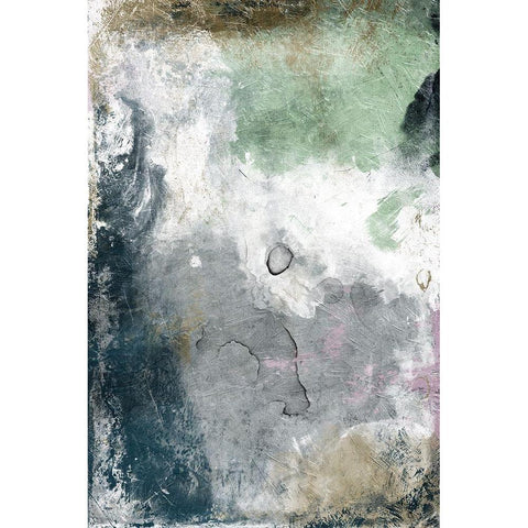 Neutral Paint White Modern Wood Framed Art Print by Grey, Jace