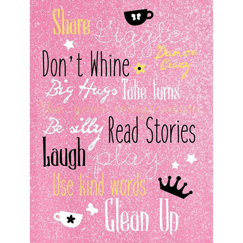 Share Giggles Black Modern Wood Framed Art Print with Double Matting by Grey, Jace