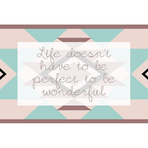 To Be Wonderful Black Modern Wood Framed Art Print by Grey, Jace
