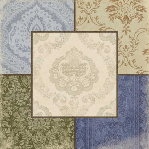 Borders White Modern Wood Framed Art Print by Grey, Jace