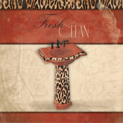 Fresh Clean Gold Ornate Wood Framed Art Print with Double Matting by Grey, Jace