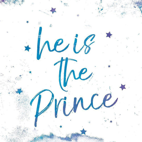 Prince Black Ornate Wood Framed Art Print with Double Matting by Grey, Jace