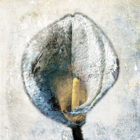 Stand Out White Modern Wood Framed Art Print by Grey, Jace