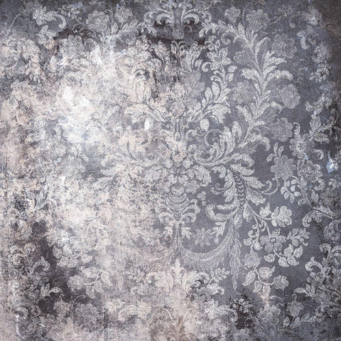 Aged Look Black Modern Wood Framed Art Print with Double Matting by Grey, Jace