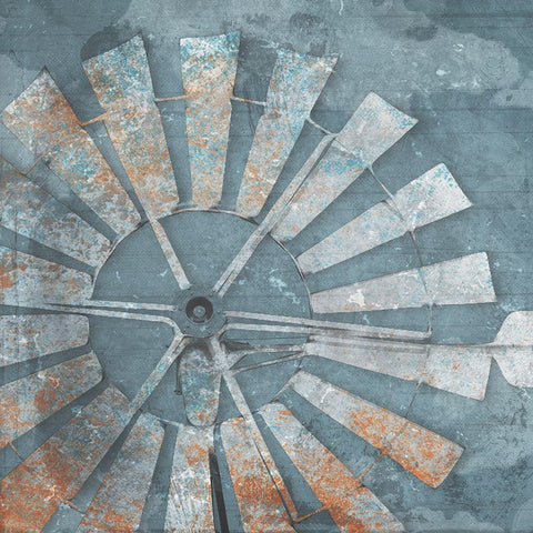 In The Wind White Modern Wood Framed Art Print with Double Matting by Grey, Jace