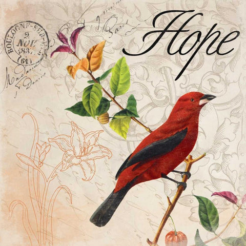 Bird 3 White Modern Wood Framed Art Print by Grey, Jace