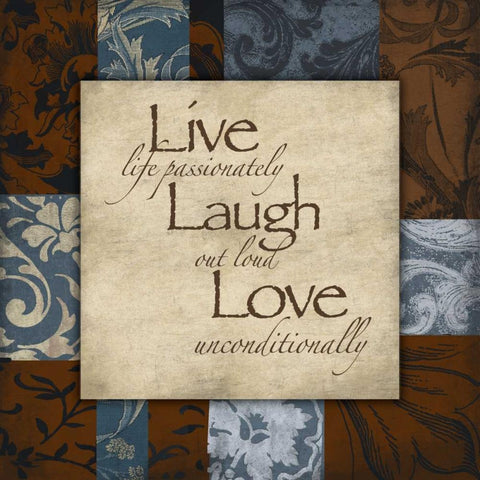 LLL 1 White Modern Wood Framed Art Print with Double Matting by Grey, Jace