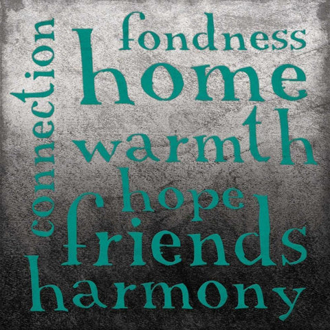 FRIENDS White Modern Wood Framed Art Print by Grey, Jace