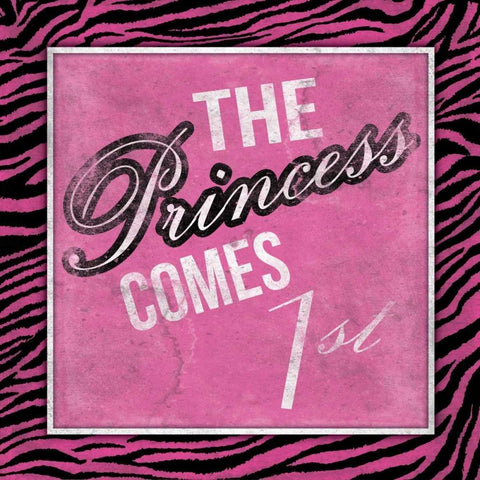 Princess 2 White Modern Wood Framed Art Print by Grey, Jace