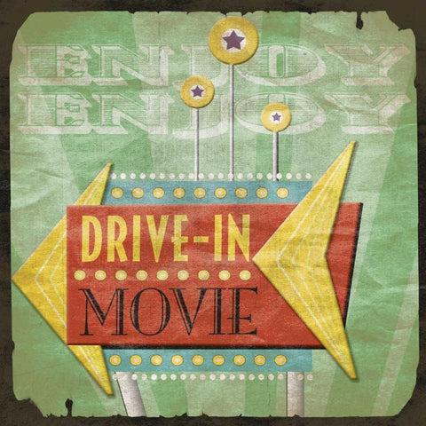 Drive in White Modern Wood Framed Art Print by Grey, Jace