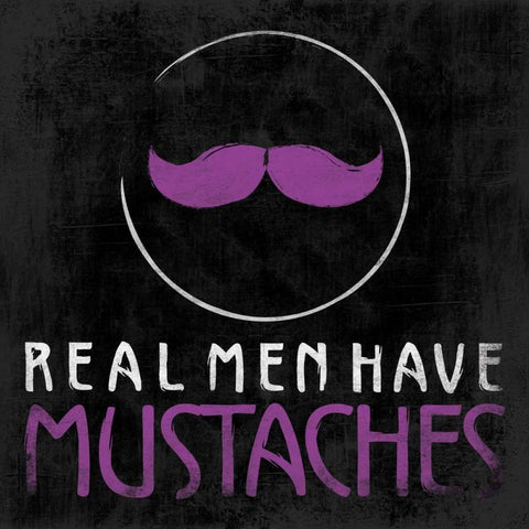 Real Men 2 Black Ornate Wood Framed Art Print with Double Matting by Grey, Jace