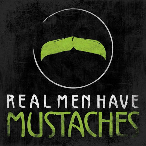 Real Men 3 White Modern Wood Framed Art Print by Grey, Jace