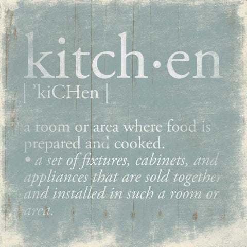 Kitchen Definition 2 Gold Ornate Wood Framed Art Print with Double Matting by Grey, Jace