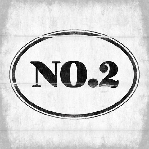 NO2 White Modern Wood Framed Art Print by Grey, Jace