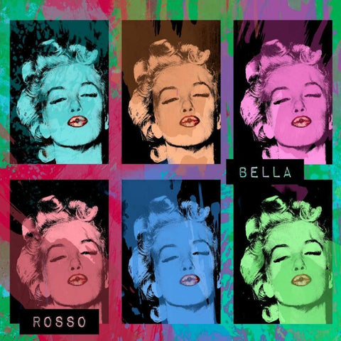 Bella Gold Ornate Wood Framed Art Print with Double Matting by Grey, Jace