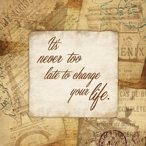 Life White Modern Wood Framed Art Print by Grey, Jace