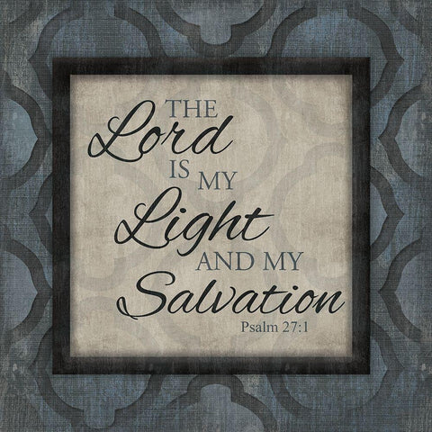 Lord Light Black Modern Wood Framed Art Print by Grey, Jace