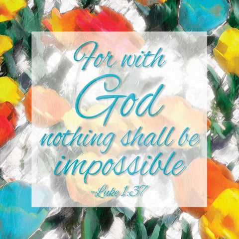 Shall Be Impossible Gold Ornate Wood Framed Art Print with Double Matting by Grey, Jace