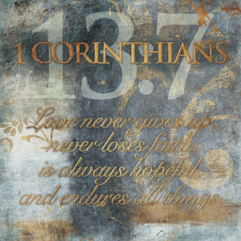 Never Gives Up Black Ornate Wood Framed Art Print with Double Matting by Grey, Jace