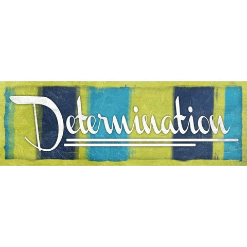 Determination Gold Ornate Wood Framed Art Print with Double Matting by Grey, Jace
