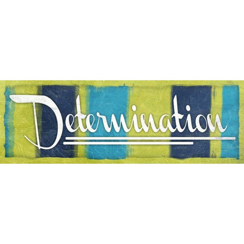 Determination White Modern Wood Framed Art Print by Grey, Jace