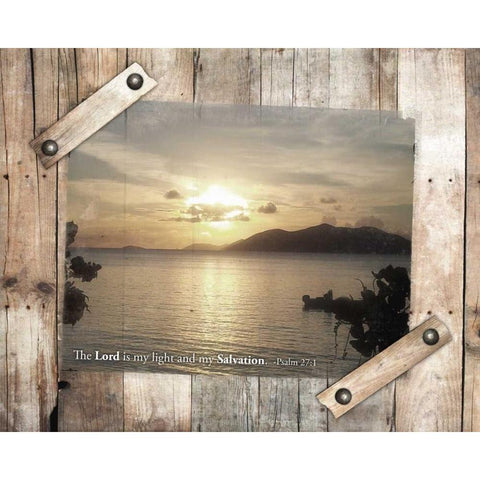 Light of The Lord White Modern Wood Framed Art Print by Grey, Jace