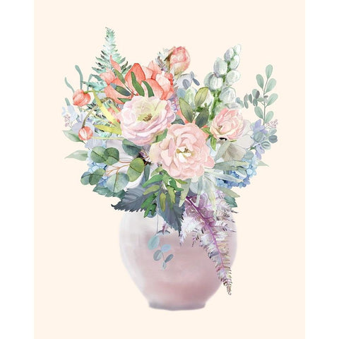 Night Of Romance 2 Black Modern Wood Framed Art Print by Keith, Jesse