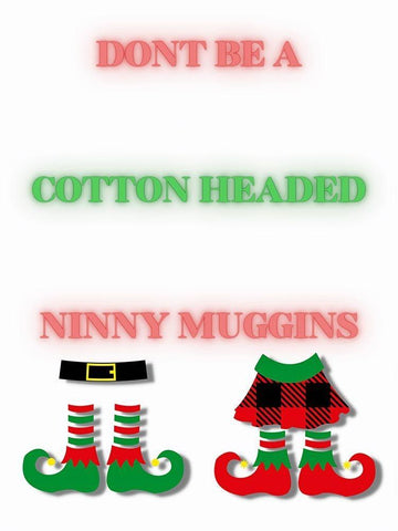 Ninny Muggins Black Ornate Wood Framed Art Print with Double Matting by Keith, Jesse