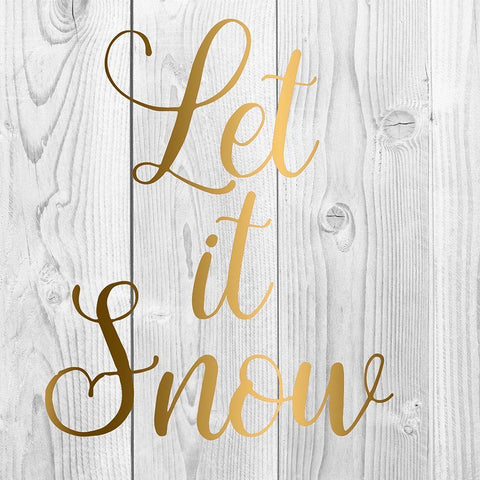 Snow Black Ornate Wood Framed Art Print with Double Matting by Matic, Jelena