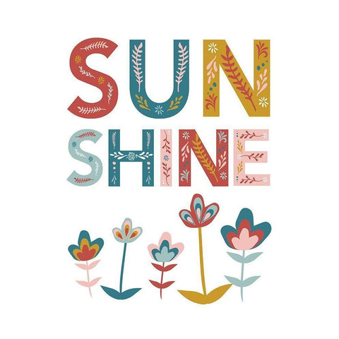 Sunshine_8x10_JenniferMcCully Black Modern Wood Framed Art Print with Double Matting by McCully, Jennifer